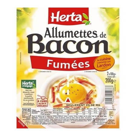 15 tranches Bacon Fumé